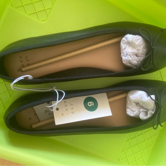 a new day Shoes - A New Day black Jackie flats with memory foam